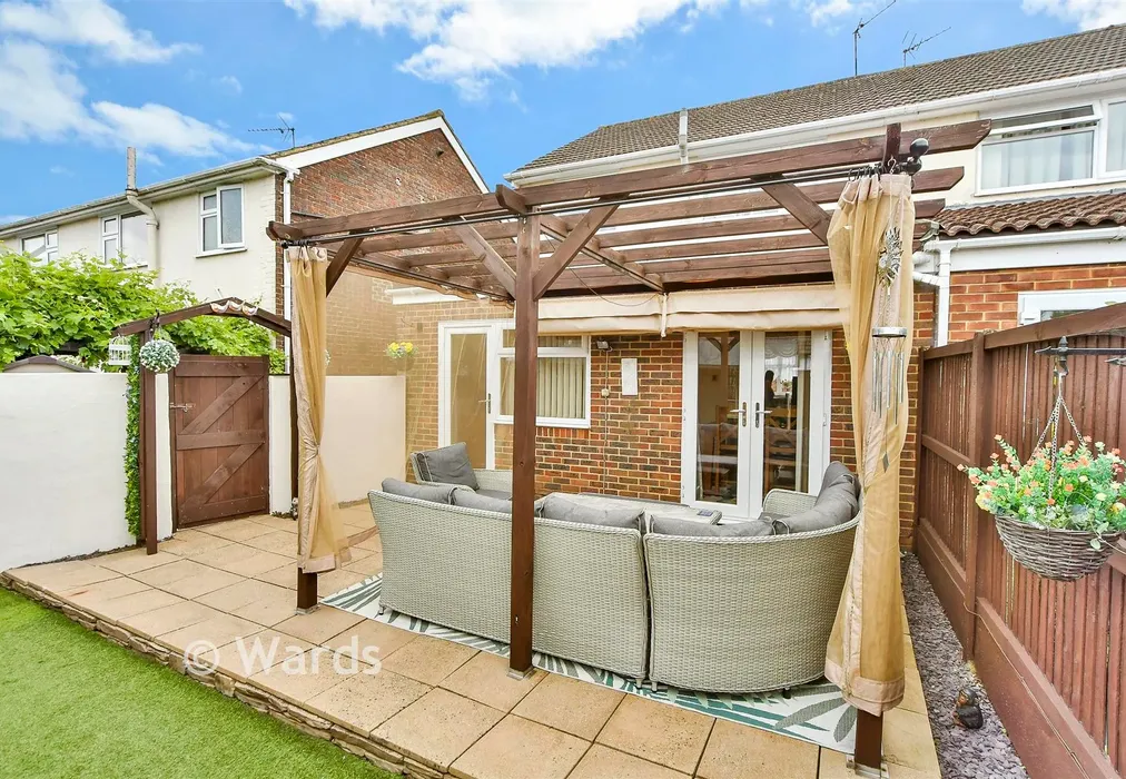 Patio - Chaffes Lane, Upchurch, Sittingbourne, Kent - Wards of Kent