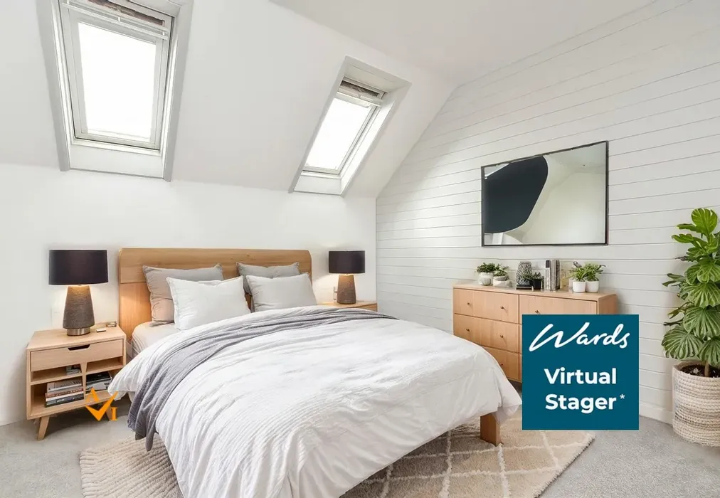 Bedroom 2 (Contemporary style) - Park Road, Ramsgate, Kent - Wards of Kent