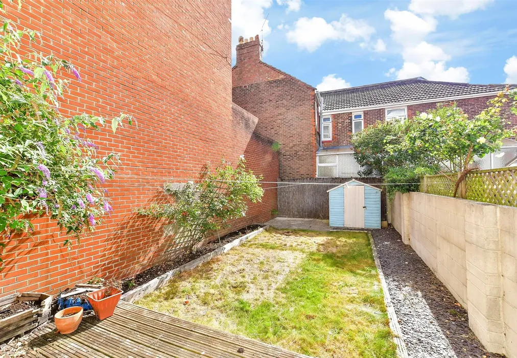 Rear Garden - Waverley Road, Southsea, Hampshire - Wards of Kent