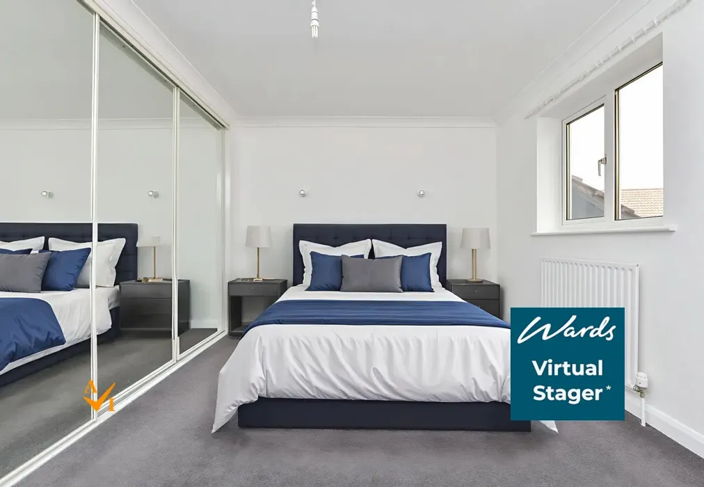 Bedroom 1 (Contemporary style) - Grange Way, Broadstairs, Kent - Wards of Kent