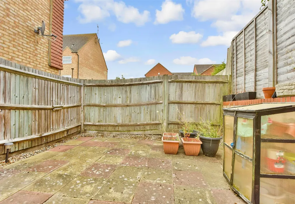 Rear Garden - Monarch Drive, Kemsley, Sittingbourne, Kent - Wards of Kent