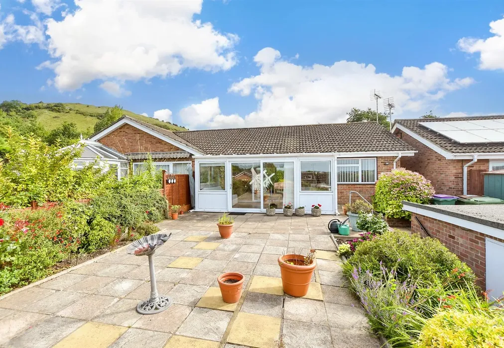 Rear Elevation - Birkdale Drive, Folkestone, Kent - Wards of Kent
