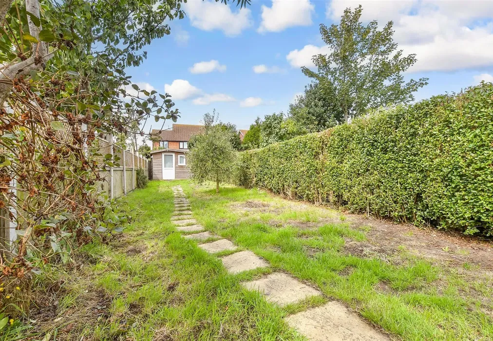 Rear Garden - College Road, Deal, Kent - Wards of Kent