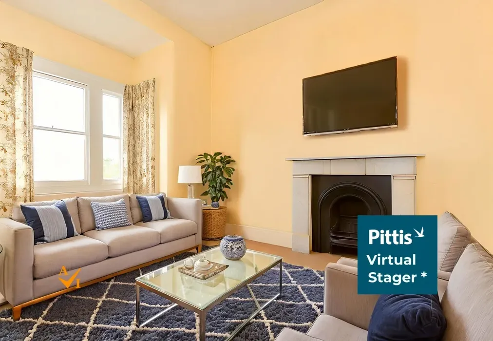 Lounge (Contemporary style) - Ashey Road, Ryde, Isle of Wight - Wards of Kent