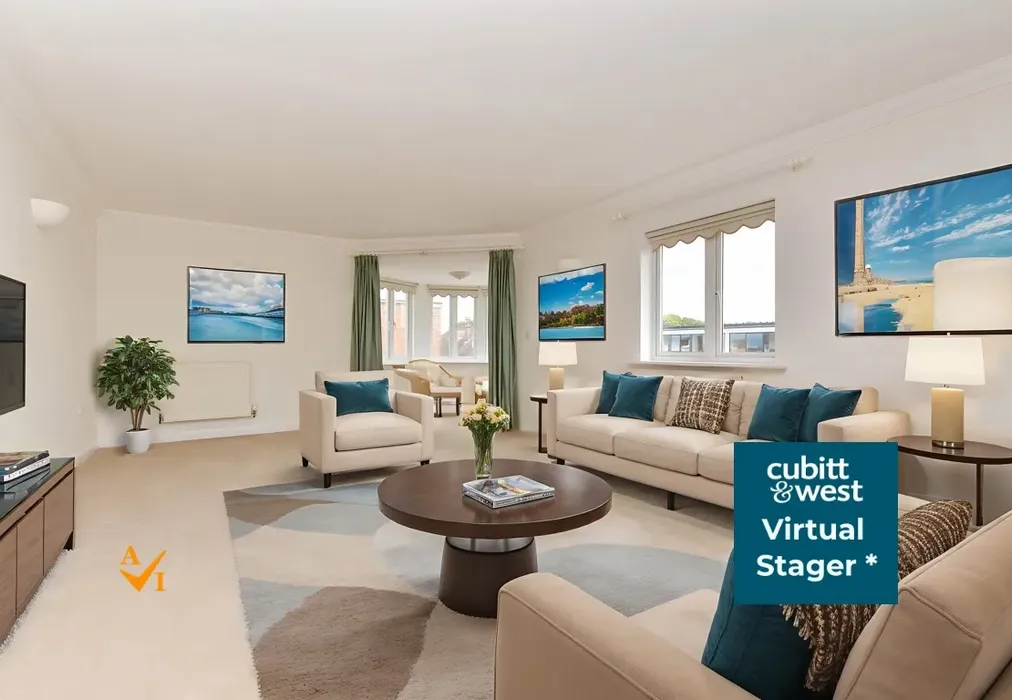 Lounge (Contemporary style) - Wingfield Court, Banstead, Surrey - Wards of Kent