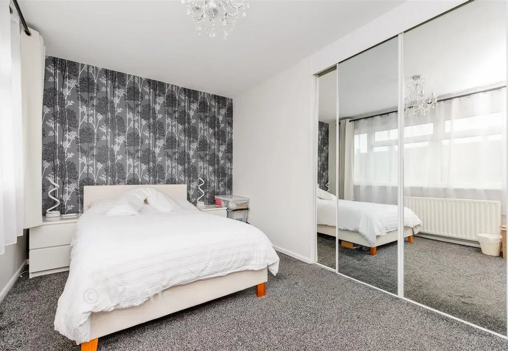 Bedroom 1 - Bleakwood Road, Chatham, Kent - Wards of Kent