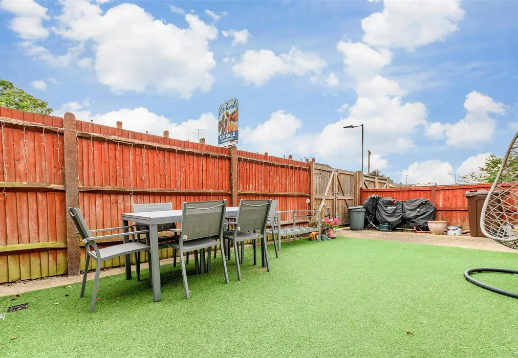 Rear Garden - Bleakwood Road, Chatham, Kent - Wards of Kent