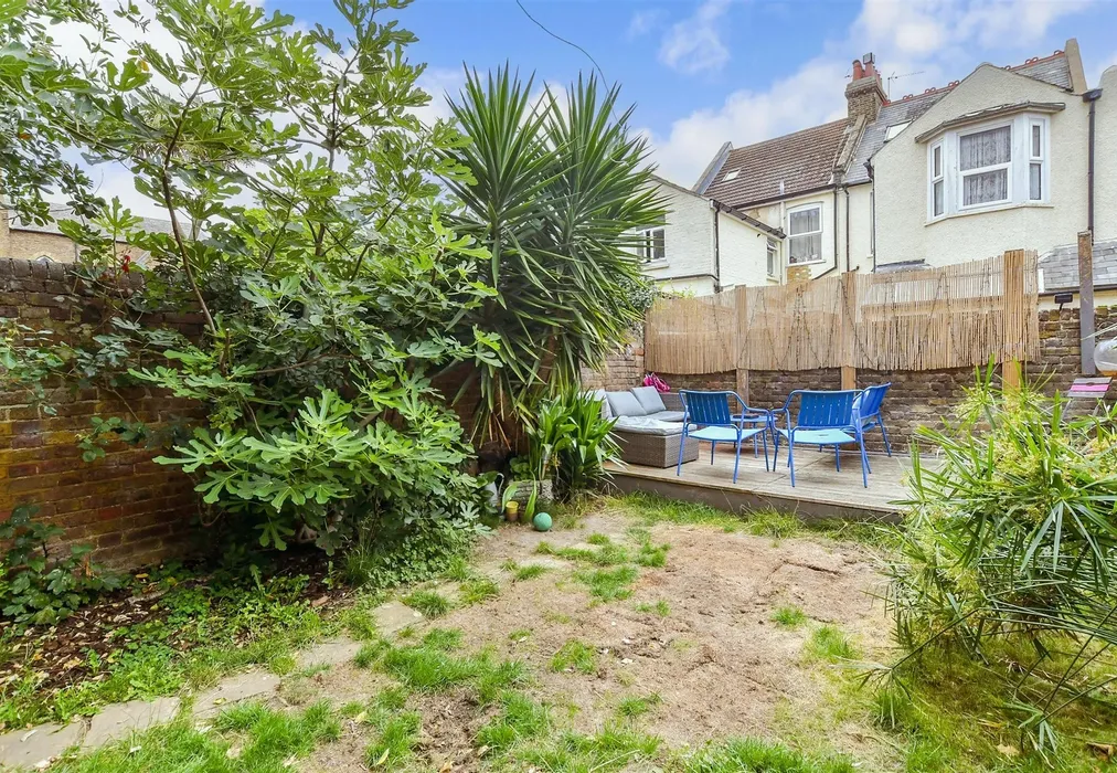Rear Garden - William Street, Herne Bay, Kent - Wards of Kent