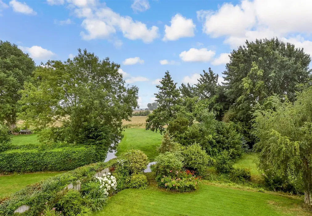 Views To Rear - Mill Close, Wickhambreaux, Canterbury, Kent - Wards of Kent