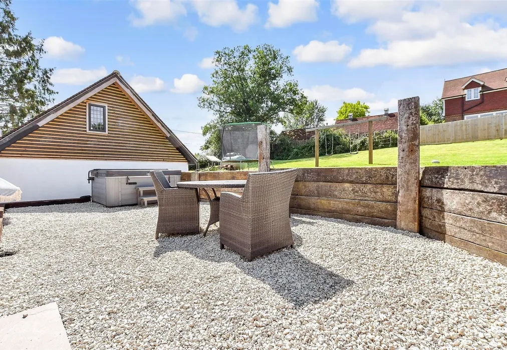 Patio / Decking - School House Lane, Horsmonden, Tonbridge, Kent - Wards of Kent