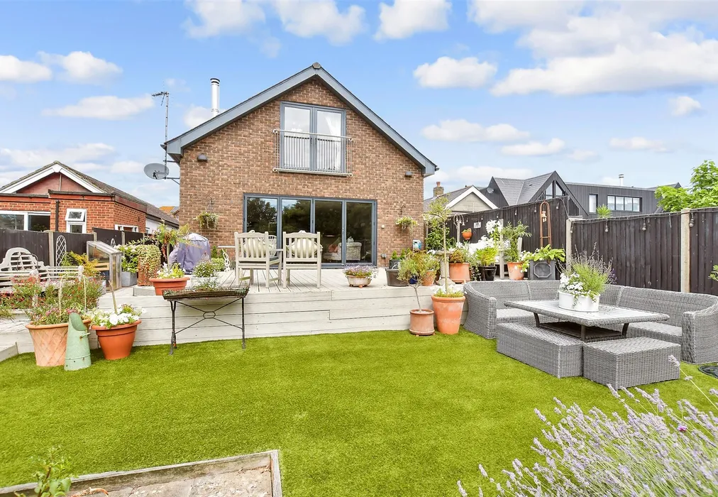 Rear Elevation - St. Mary's Grove, Seasalter, Whitstable, Kent - Wards of Kent