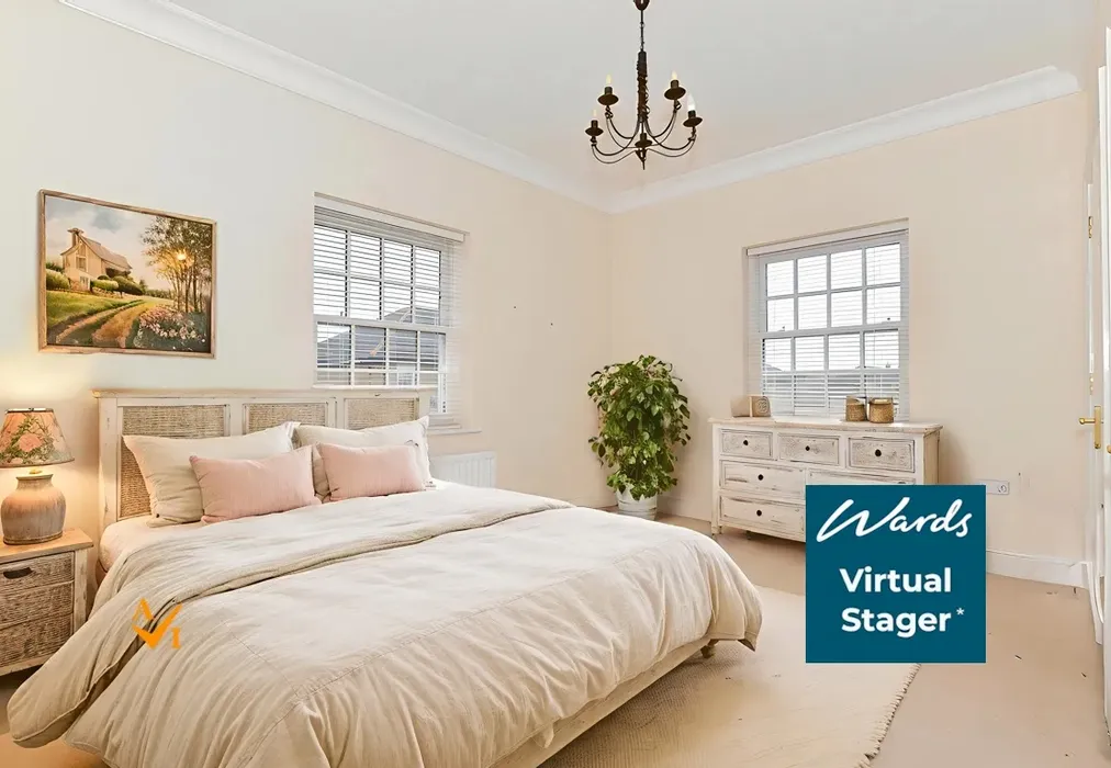 Bedroom 3 (Farmhouse style) - Kendall Avenue, Kings Hill, West Malling, Kent - Wards of Kent