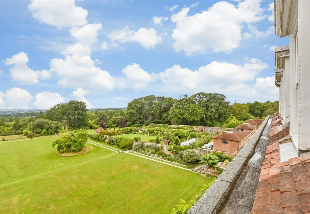 Views To Rear - Great Maytham Hall, Rolvenden, Cranbrook, Kent - Wards of Kent
