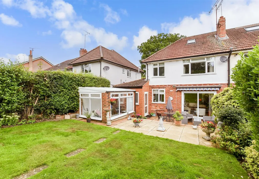 Rear Elevation - Chipstead Lane, Lower Kingswood, Tadworth, Surrey - Wards of Kent