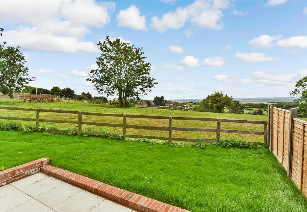 Rear Garden - Willow Close, Chequers Road, Minster On Sea, Sheerness, Kent - Wards of Kent