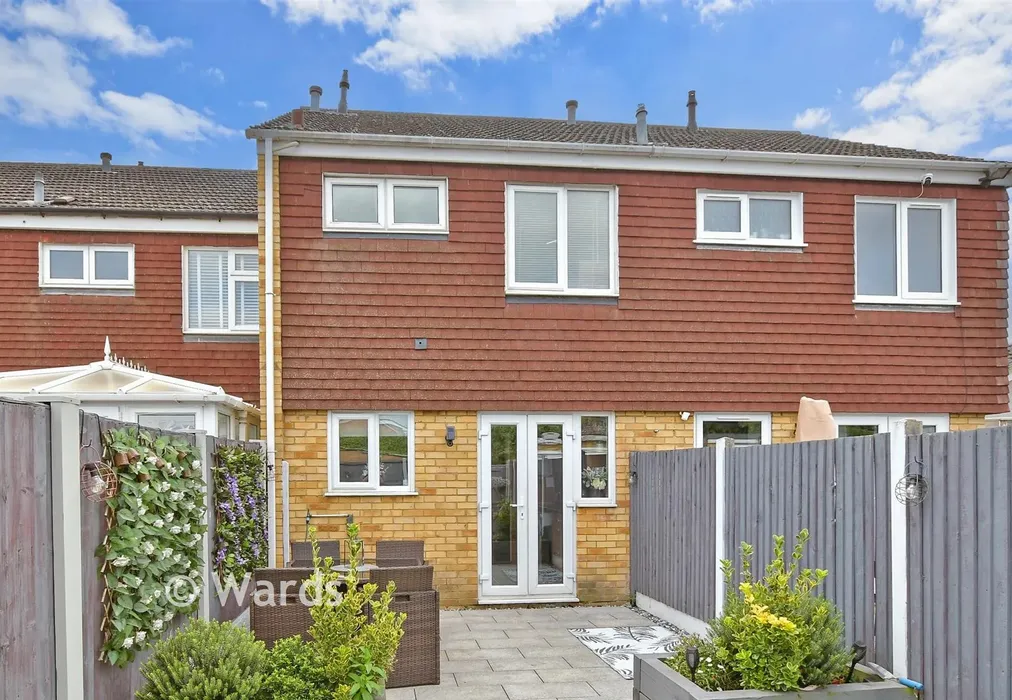 Rear Elevation - Vincent Road, Sittingbourne, Kent - Wards of Kent