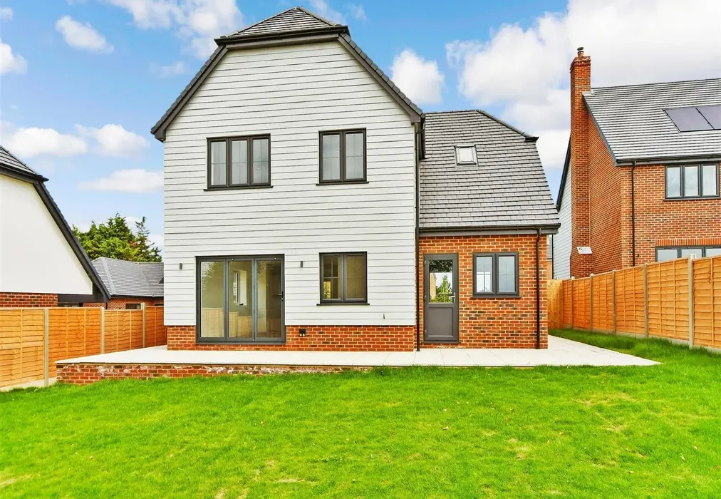 Rear Elevation - Willow Close, Chequers Road, Minster On Sea, Sheerness, Kent - Wards of Kent