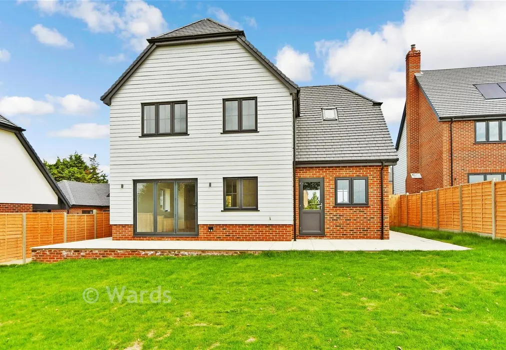 Rear Elevation - Willow Close, Chequers Road, Minster On Sea, Sheerness, Kent - Wards of Kent
