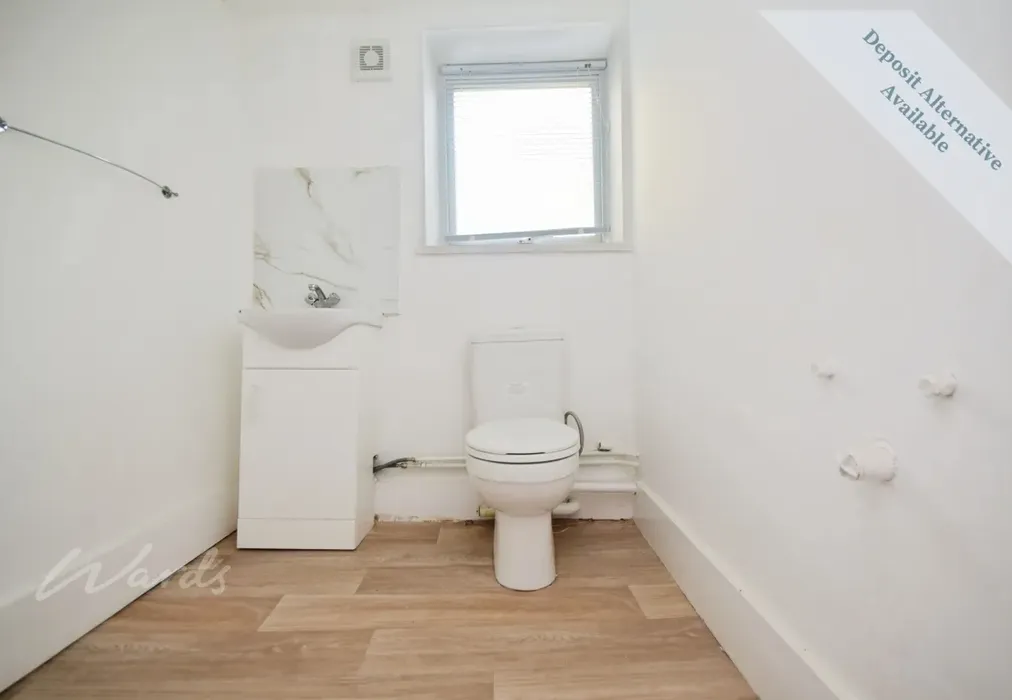 Downstairs WC - Dover Road Folkestone CT20 - Wards of Kent