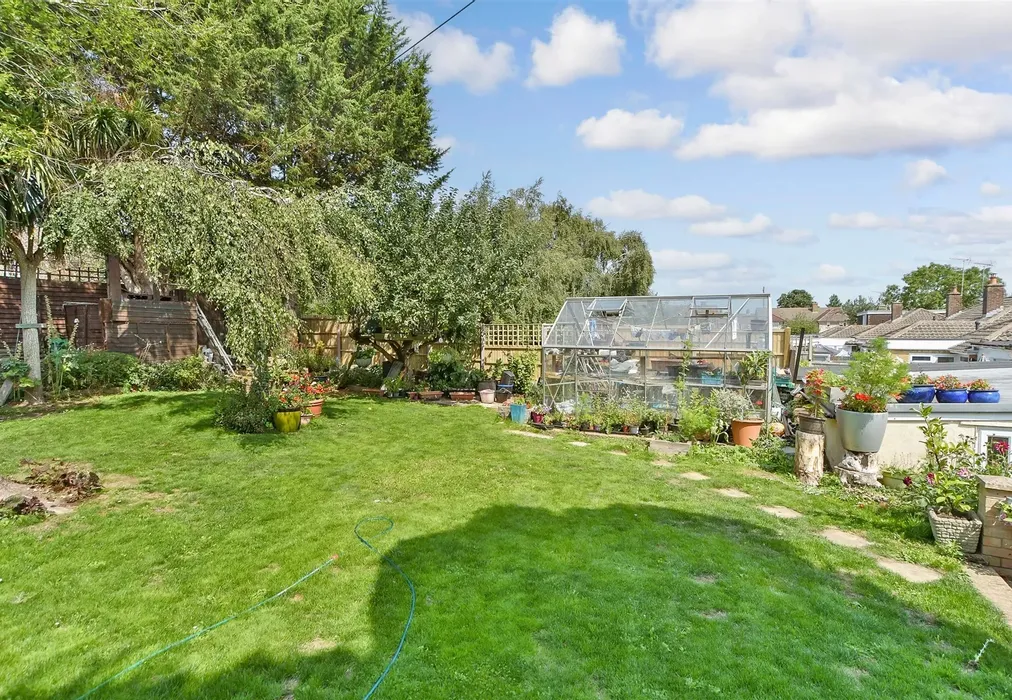 Rear Garden - Windsor Drive, Sittingbourne, Kent - Wards of Kent