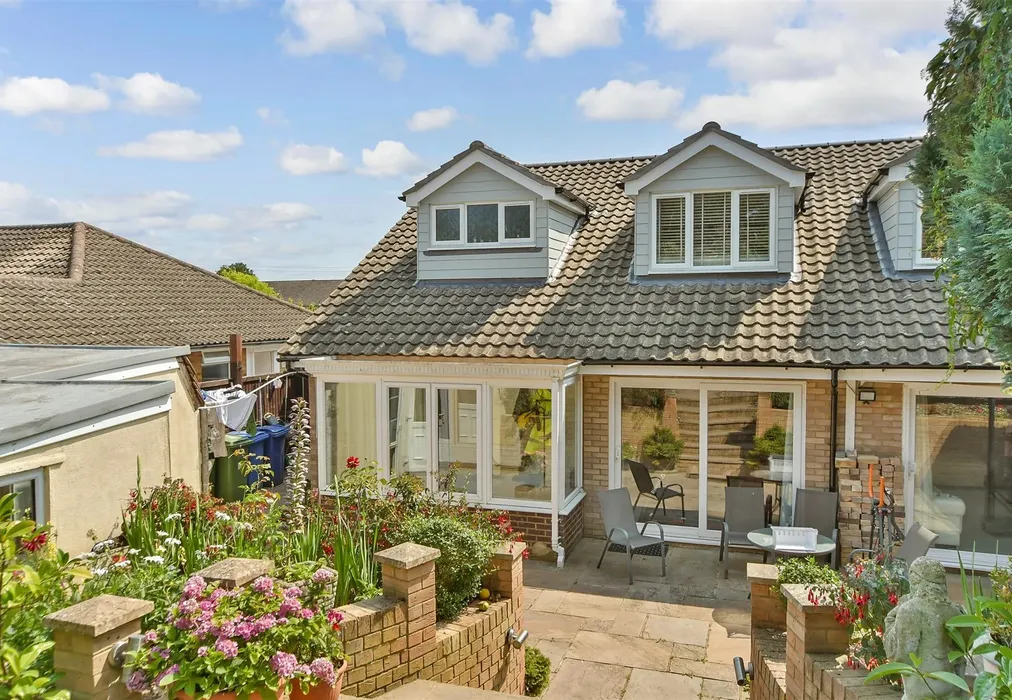 Rear Elevation - Windsor Drive, Sittingbourne, Kent - Wards of Kent