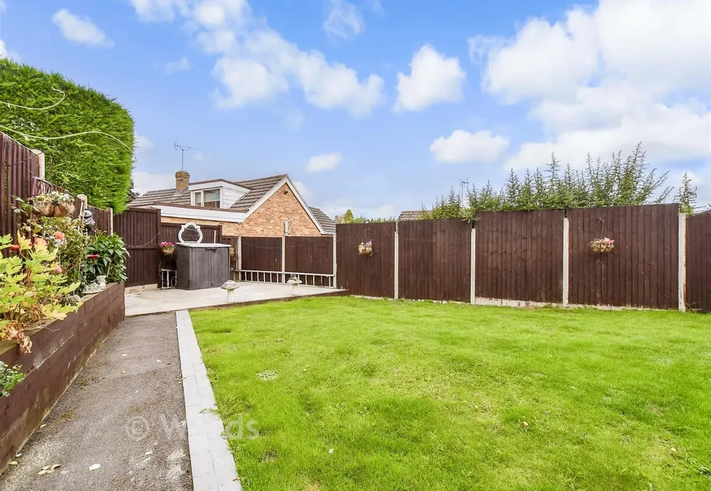 Rear Garden - Park Way, Coxheath, Maidstone, Kent - Wards of Kent