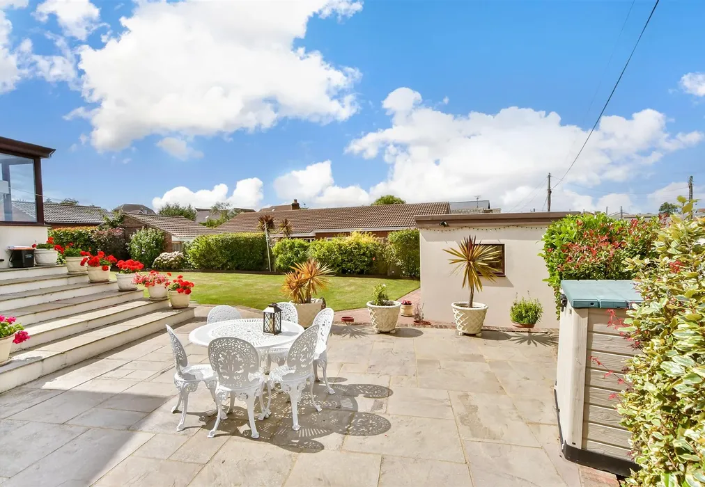 Patio / Decking - Seaside Avenue, Minster-On-Sea, Sheerness, Kent - Wards of Kent