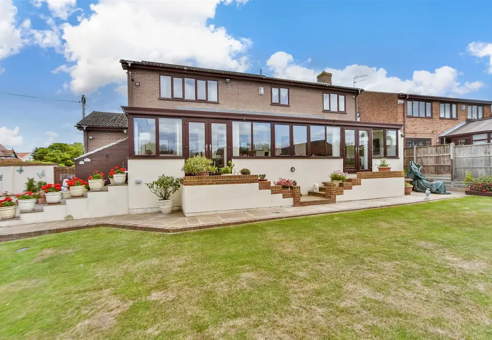Rear Elevation - Seaside Avenue, Minster-On-Sea, Sheerness, Kent - Wards of Kent