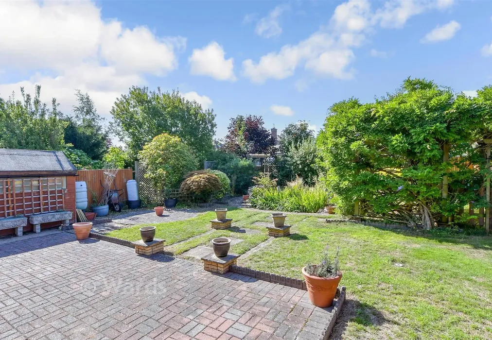 Rear Garden - Northdown Park Road, Margate, Kent - Wards of Kent