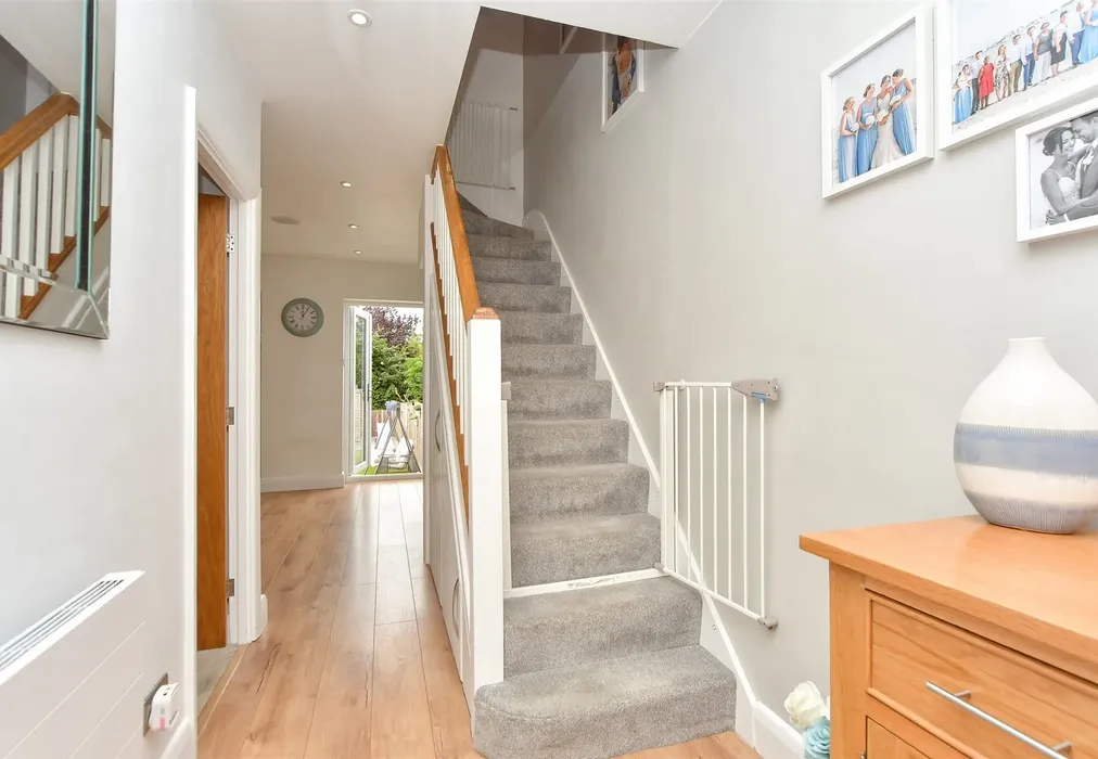 Entrance Hallway - Blenheim Avenue, Chatham, Kent - Wards of Kent