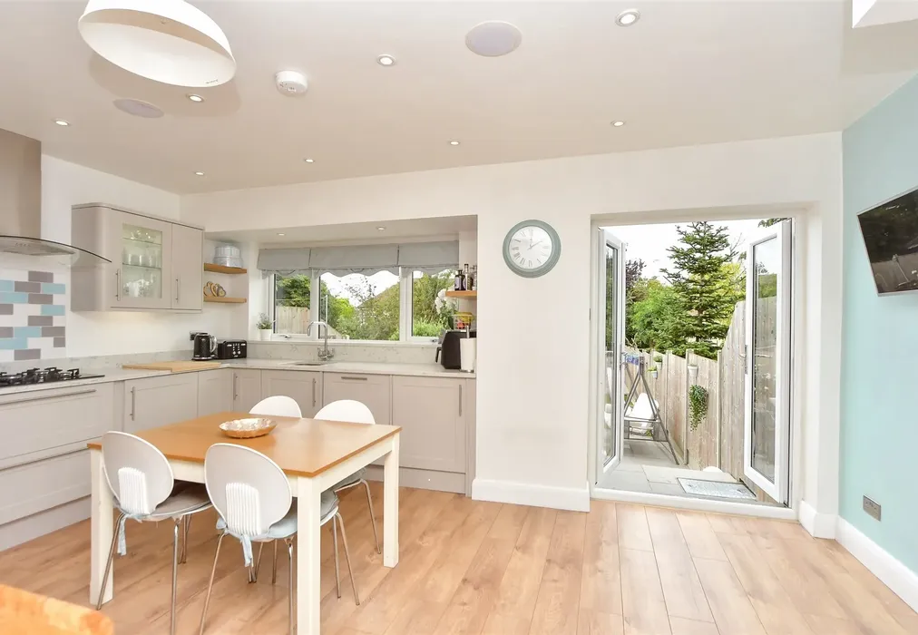 Kitchen/      Dining Area  - Blenheim Avenue, Chatham, Kent - Wards of Kent