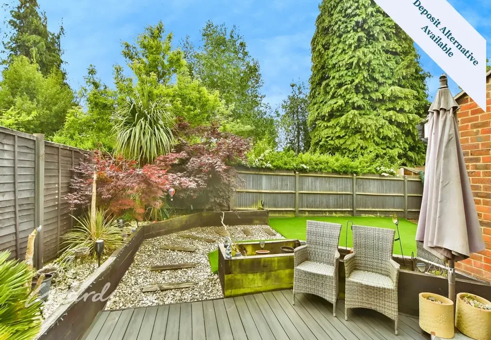 Rear Garden - Oaklands Loose ME15 - Wards of Kent