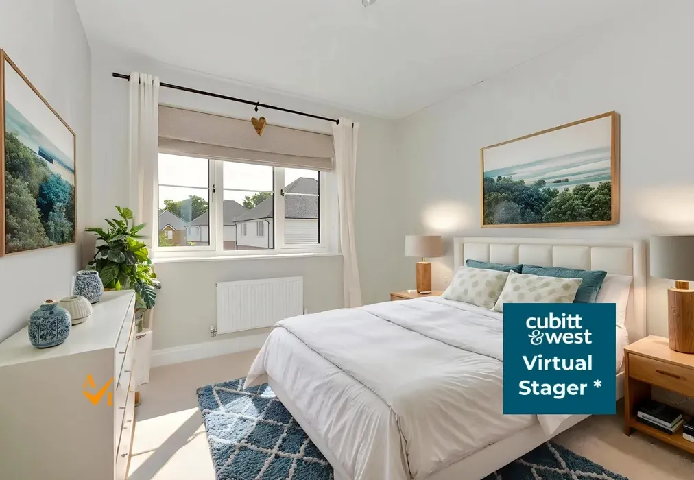 Bedroom 2 (Modern style) - Foresters Way, Pease Pottage, Crawley, West Sussex - Wards of Kent