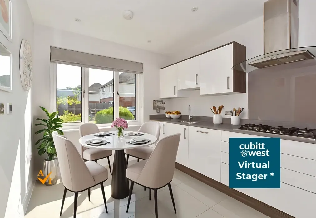 Kitchen/Breakfast Room (Contemporary style) - Foresters Way, Pease Pottage, Crawley, West Sussex - Wards of Kent