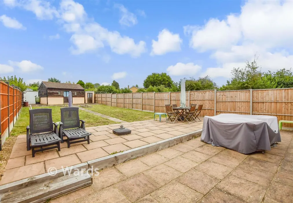 Rear Garden - Royston Road, Bearsted, Maidstone, Kent - Wards of Kent
