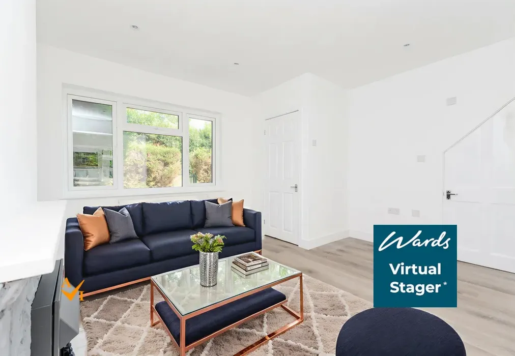 Lounge (Modern style) - Beesfield Lane, Farningham, Dartford, Kent - Wards of Kent