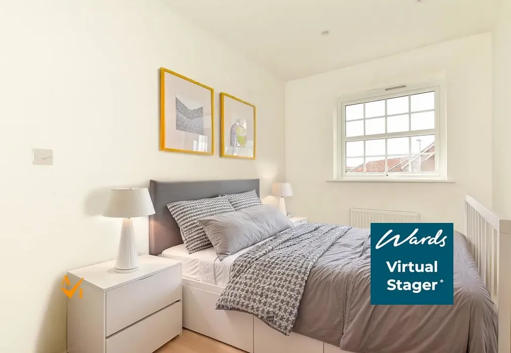 Bedroom 2 (Modern style) - Wheatsheaf Square, Whitfield, Kent - Wards of Kent