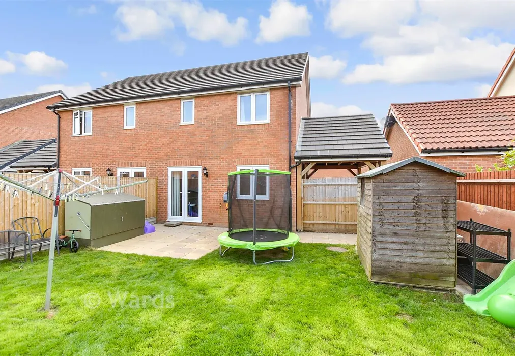 Rear Elevation - Wheatsheaf Square, Whitfield, Kent - Wards of Kent