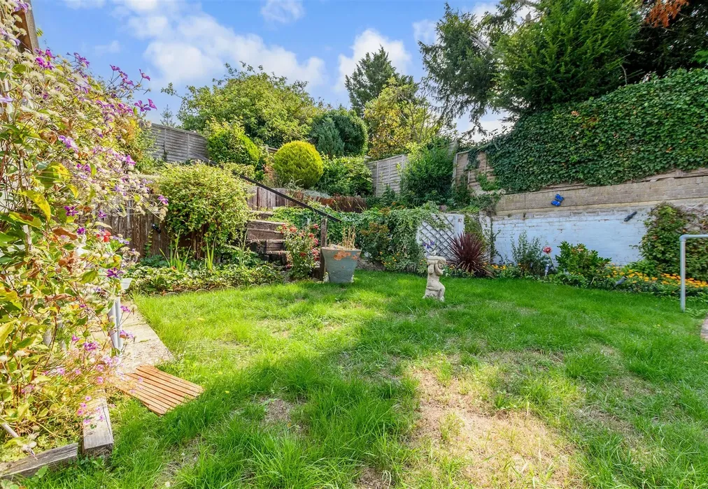 Rear Garden - Biddenden Way, Istead Rise, Kent - Wards of Kent