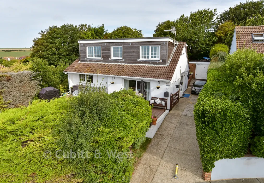 External Front - Rosedene Close, Woodingdean, Brighton, East Sussex - Wards of Kent