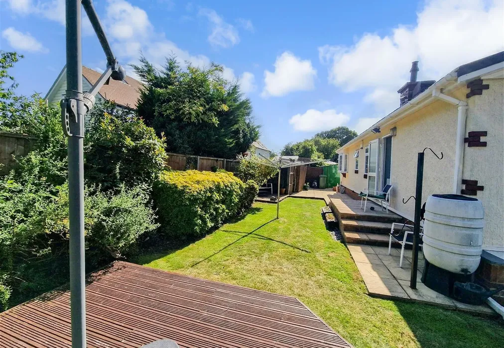 Rear Garden - London Road, West Kingsdown, Kent - Wards of Kent