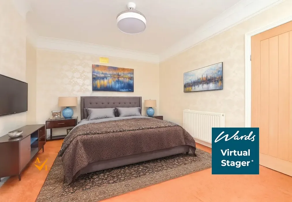 Bedroom 1 (Contemporary style) - Manston Road, Ramsgate, Kent - Wards of Kent