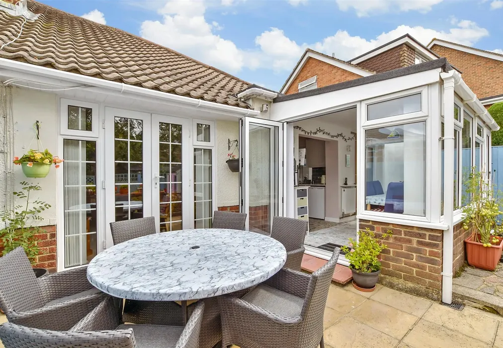 Patio / Decking - Rustington Road, Hollingbury, Brighton, East Sussex - Wards of Kent