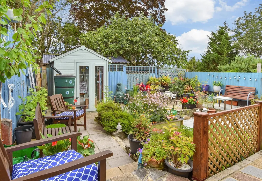 Rear Garden - Rustington Road, Hollingbury, Brighton, East Sussex - Wards of Kent
