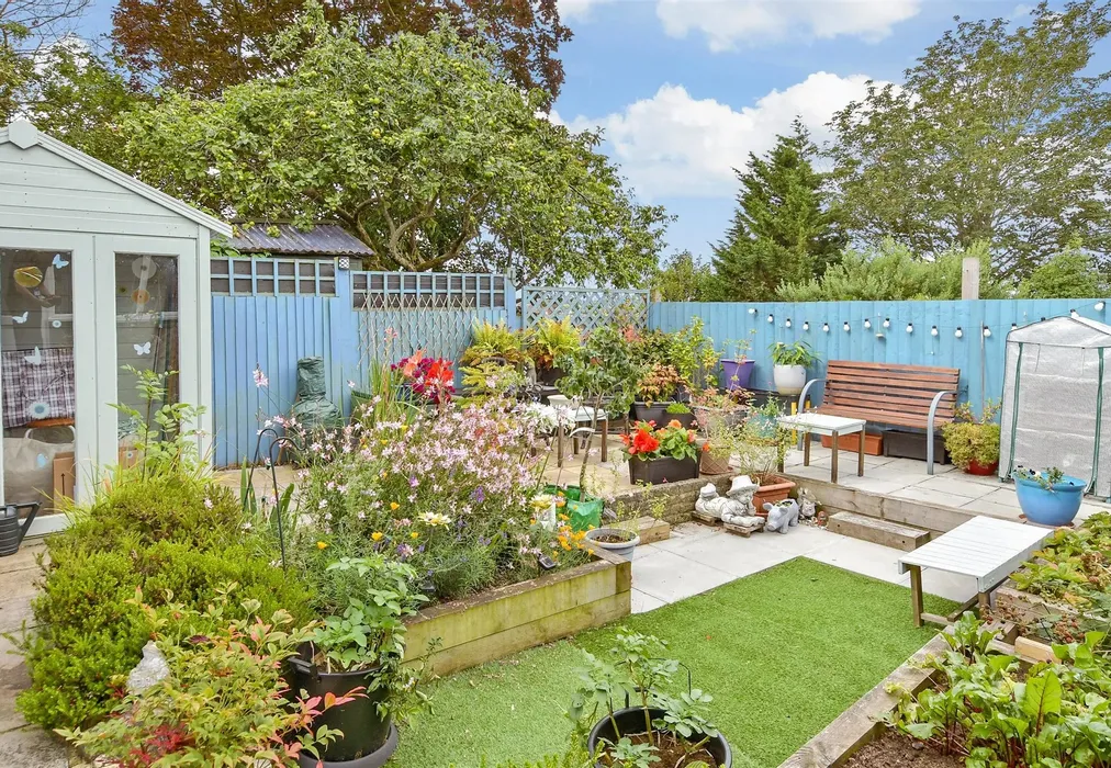 Rear Garden - Rustington Road, Hollingbury, Brighton, East Sussex - Wards of Kent
