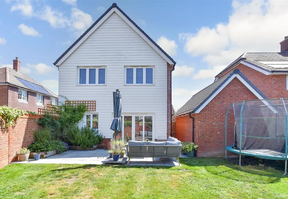 Rear Elevation - Gravel Pit Lane, Marden, Tonbridge, Kent - Wards of Kent