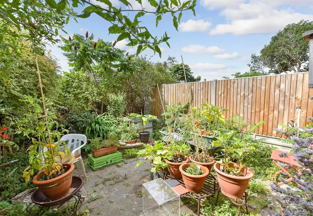 Rear Garden - Grotto Road, Cliftonville, Margate, Kent - Wards of Kent