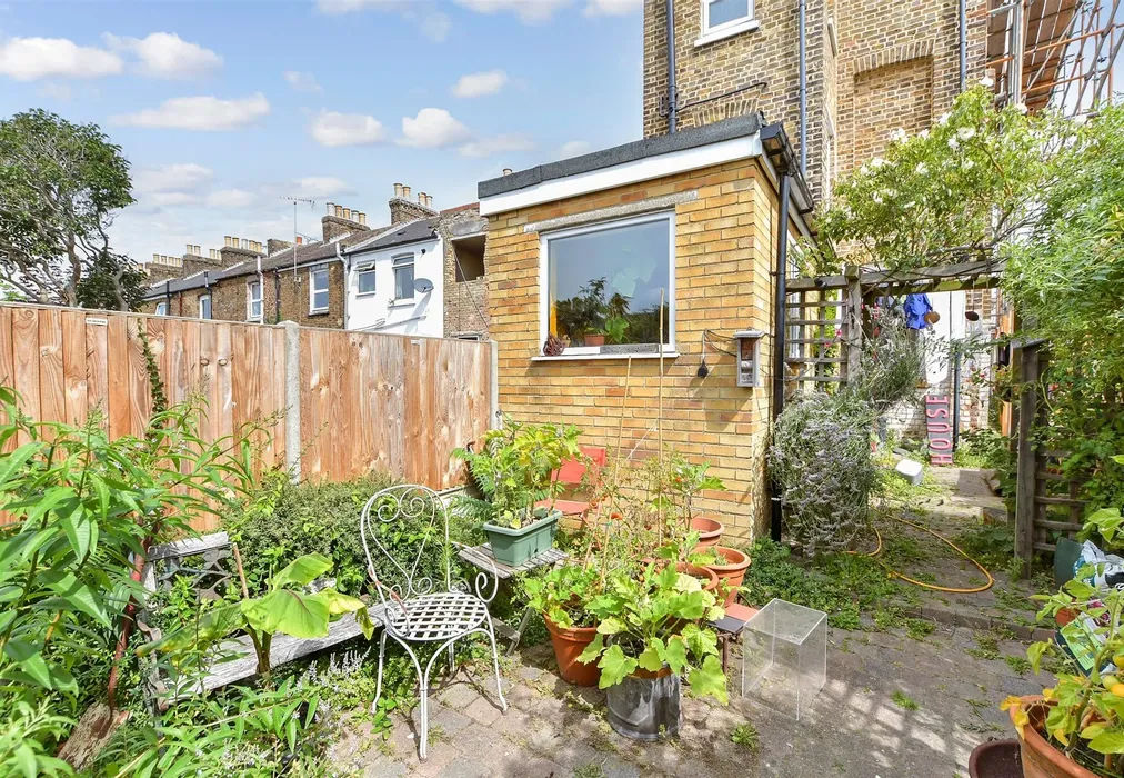 Rear Garden - Grotto Road, Cliftonville, Margate, Kent - Wards of Kent