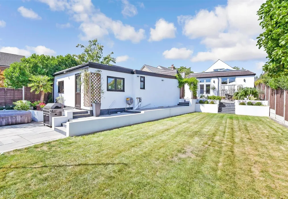 Rear Elevation - Robin Hood Lane (Lower), Walderslade, Chatham, Kent - Wards of Kent