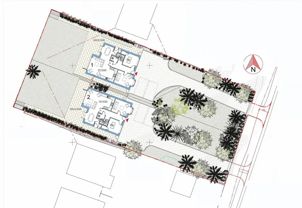 Site Plan - Dovers Green Road, Reigate, Surrey - Wards of Kent